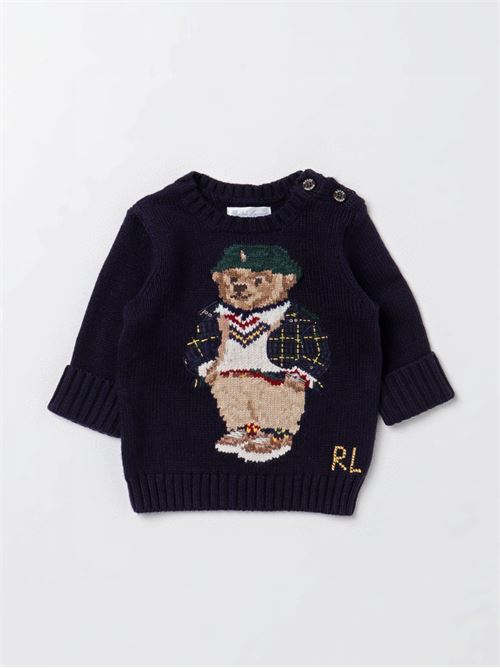 LS CN BEAR-SWEATER-PULLOVER RALPH LAUREN | 320918362/001